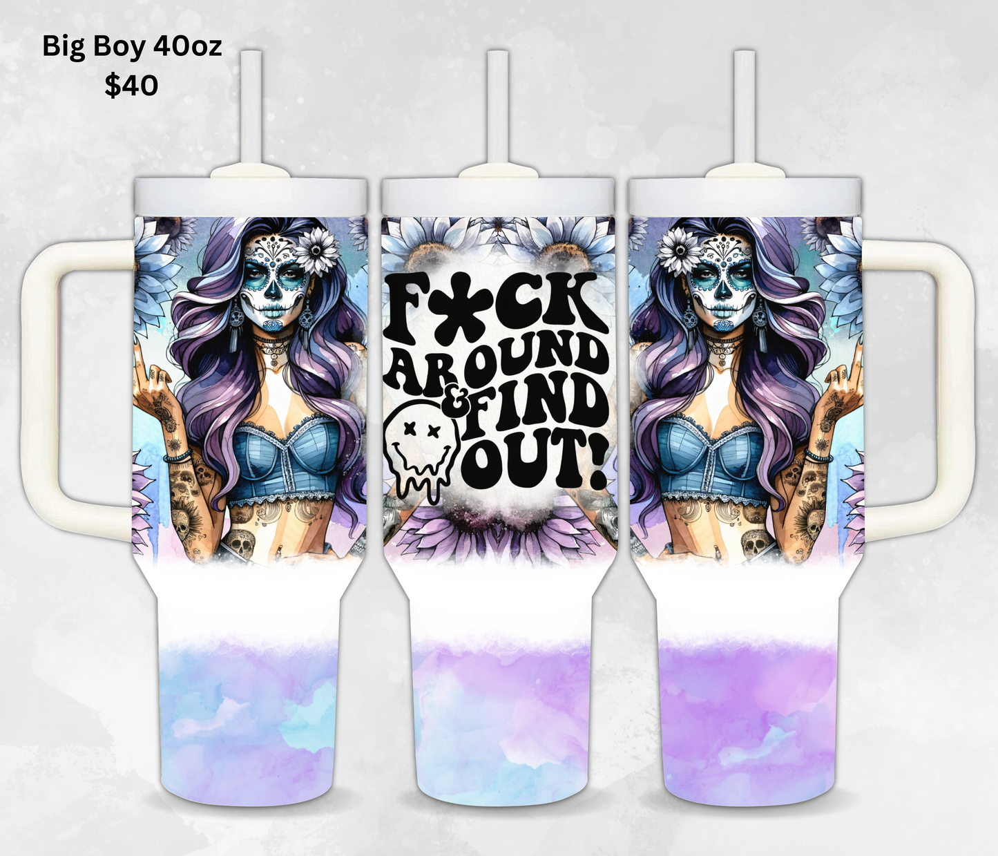 Vol.1 - 40oz Big Boy Tumblers