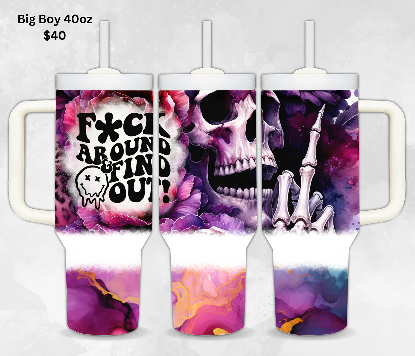 Vol.1 - 40oz Big Boy Tumblers