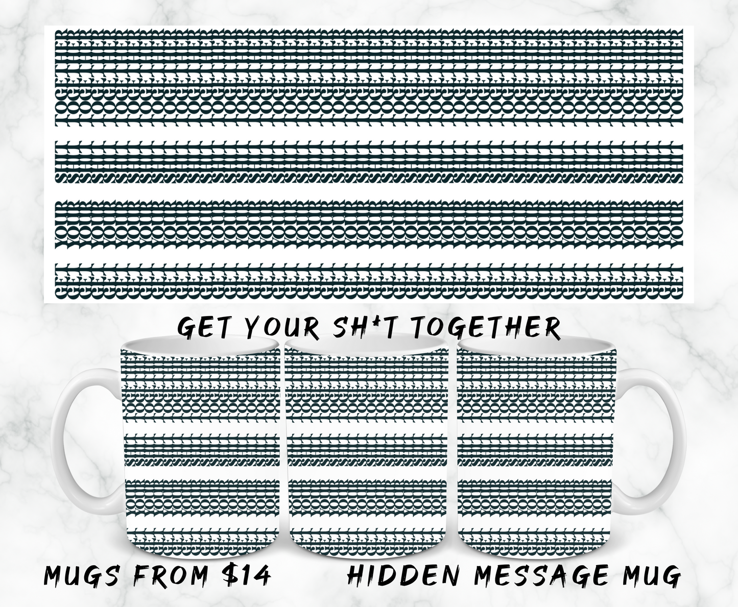 Hidden Message Mugs - 11oz & 15oz