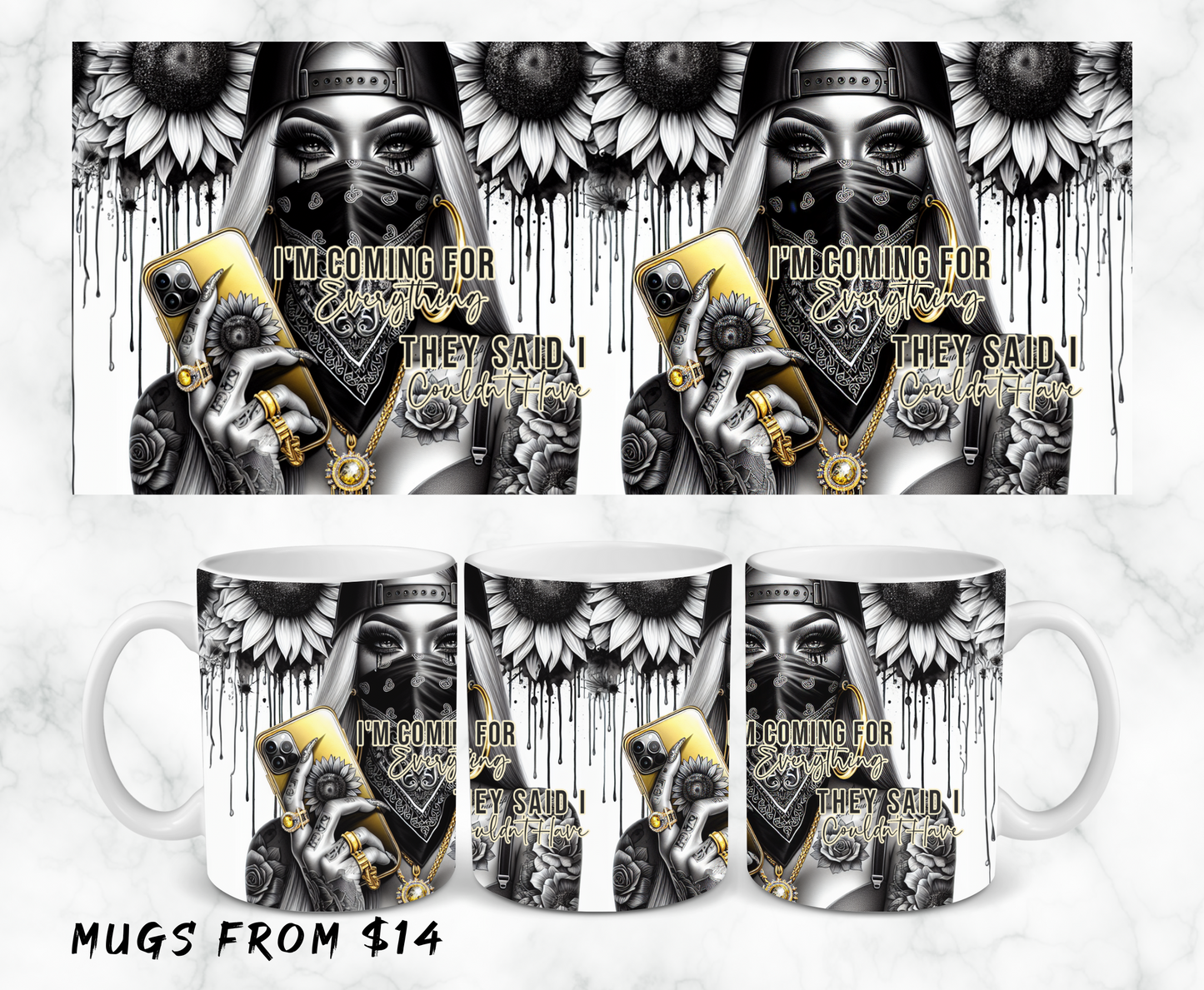 Ceramic Mugs - 11oz & 15oz