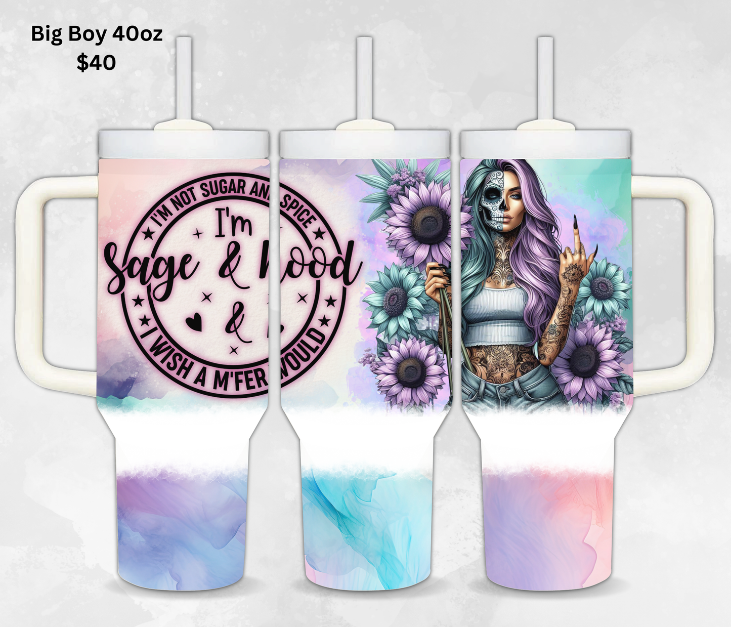 Vol.1 - 40oz Big Boy Tumblers
