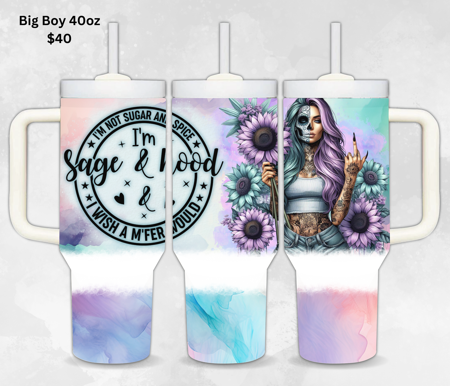 Vol.1 - 40oz Big Boy Tumblers