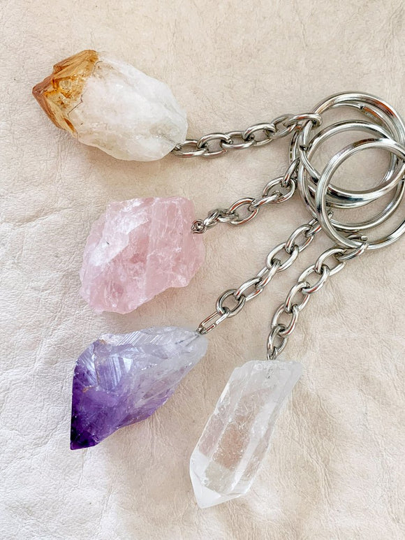Crystal Key Rings