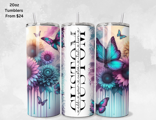 Custom Name Tumblers - 20oz & 30oz