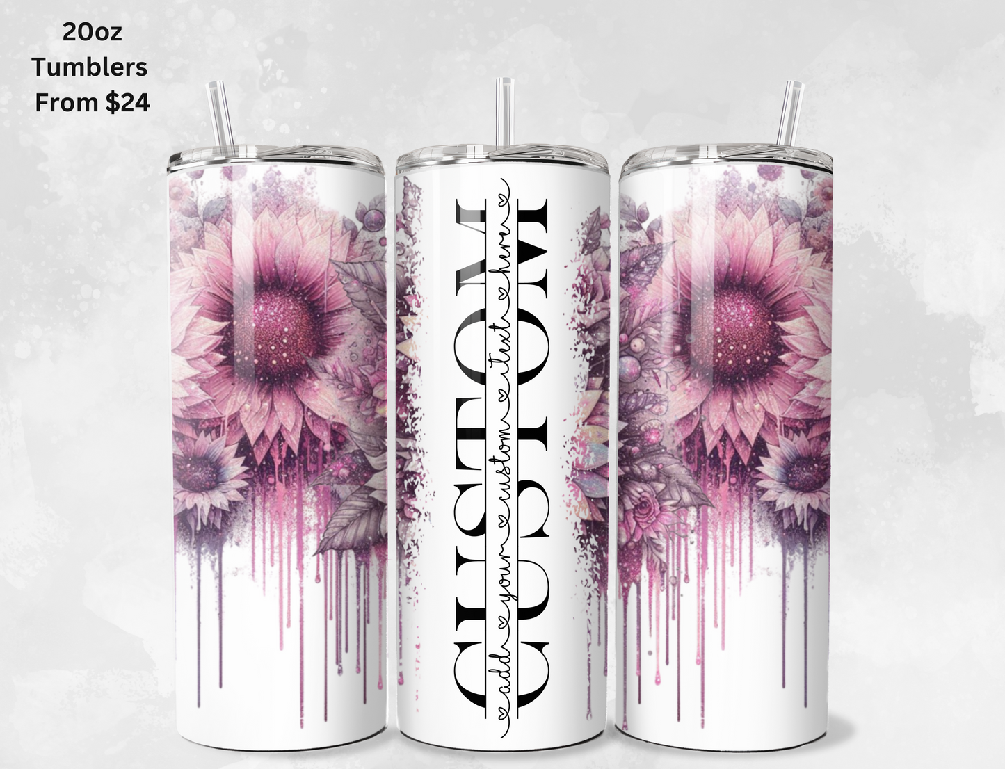 Custom Name Tumblers - 20oz & 30oz