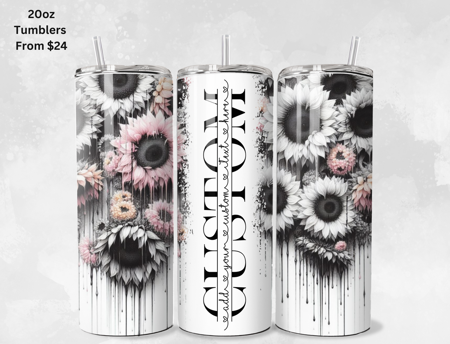Custom Name Tumblers - 20oz & 30oz