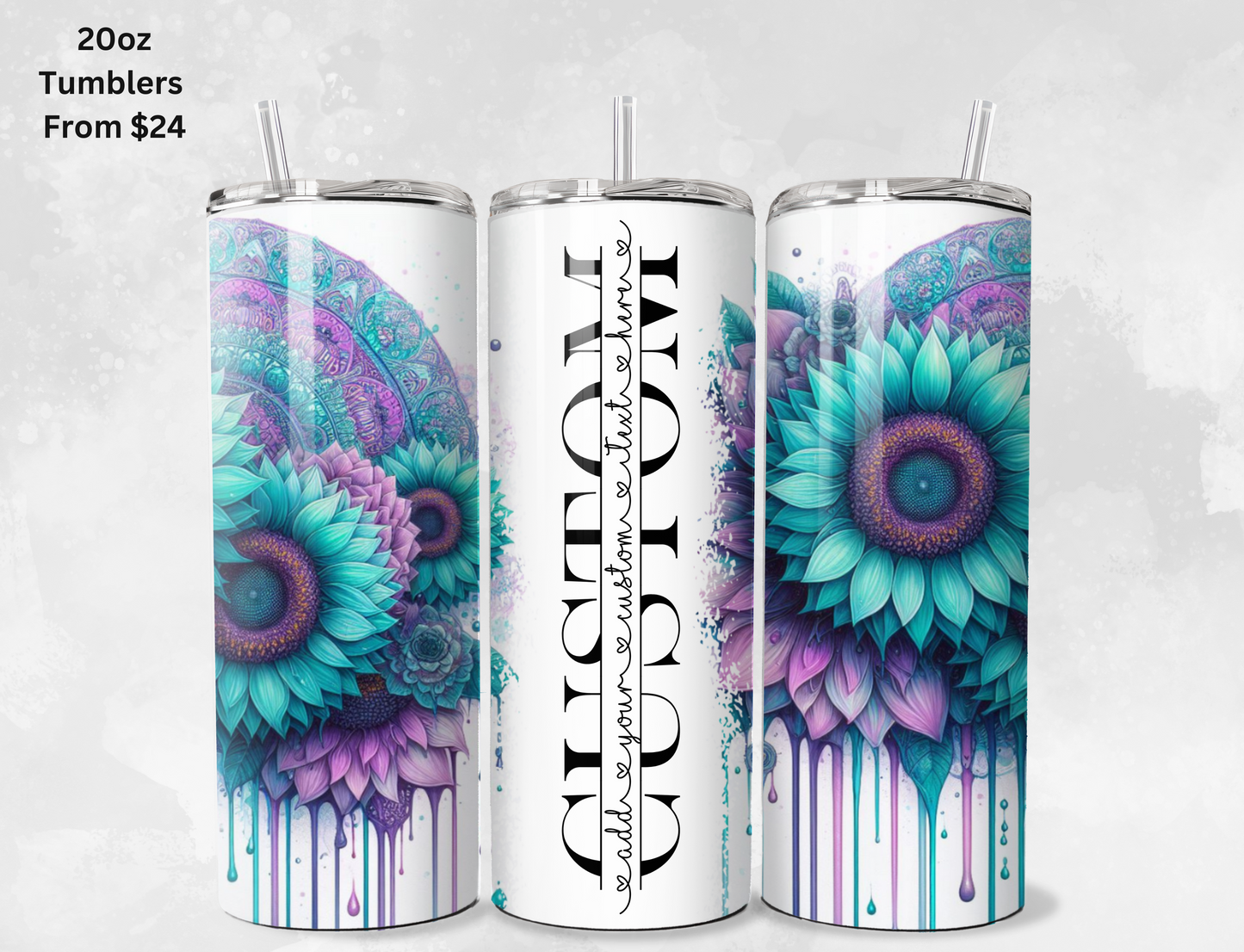 Custom Name Tumblers - 20oz & 30oz