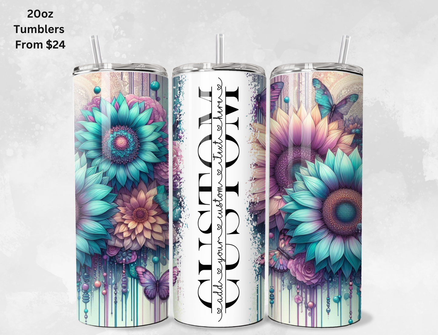 Custom Name Tumblers - 20oz & 30oz