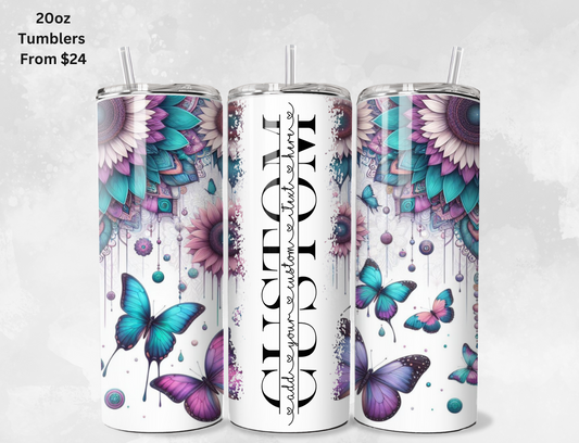 Custom Name Tumblers - 20oz & 30oz