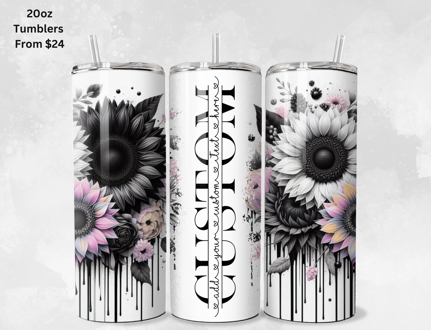 Custom Name Tumblers - 20oz & 30oz