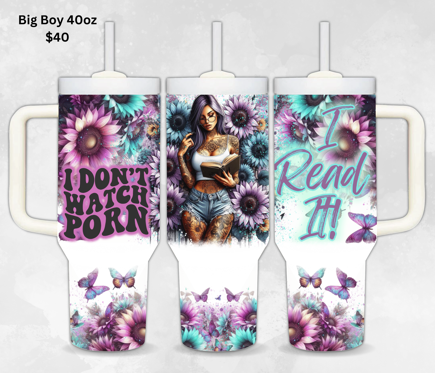 Vol.1 - 40oz Big Boy Tumblers