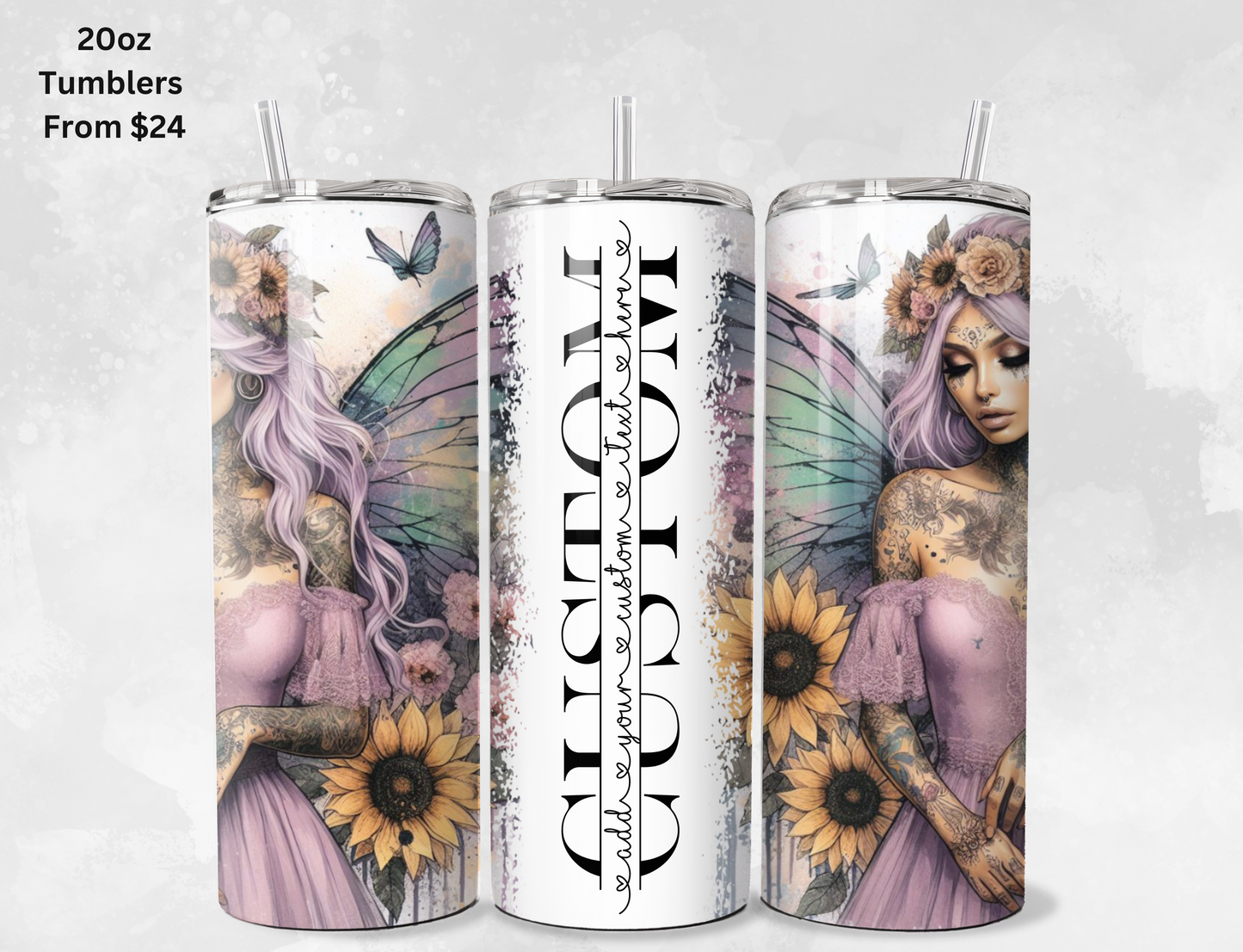 Custom Name Tumblers - 20oz & 30oz