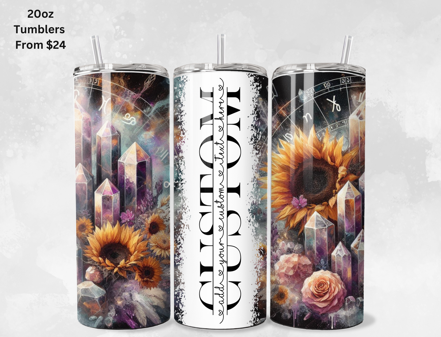Custom Name Tumblers - 20oz & 30oz