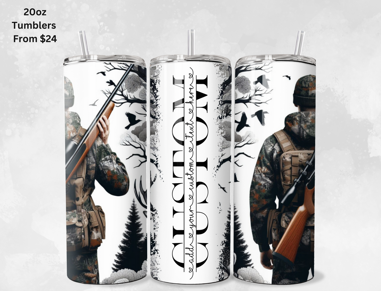 Custom Name Tumblers - 20oz & 30oz