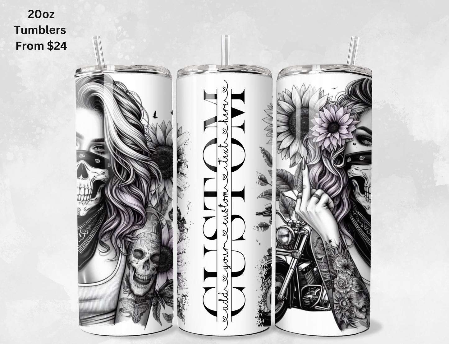 Custom Name Tumblers - 20oz & 30oz