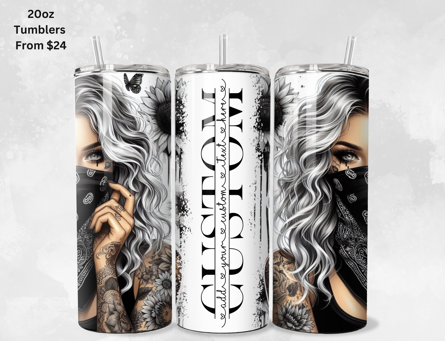 Custom Name Tumblers - 20oz & 30oz