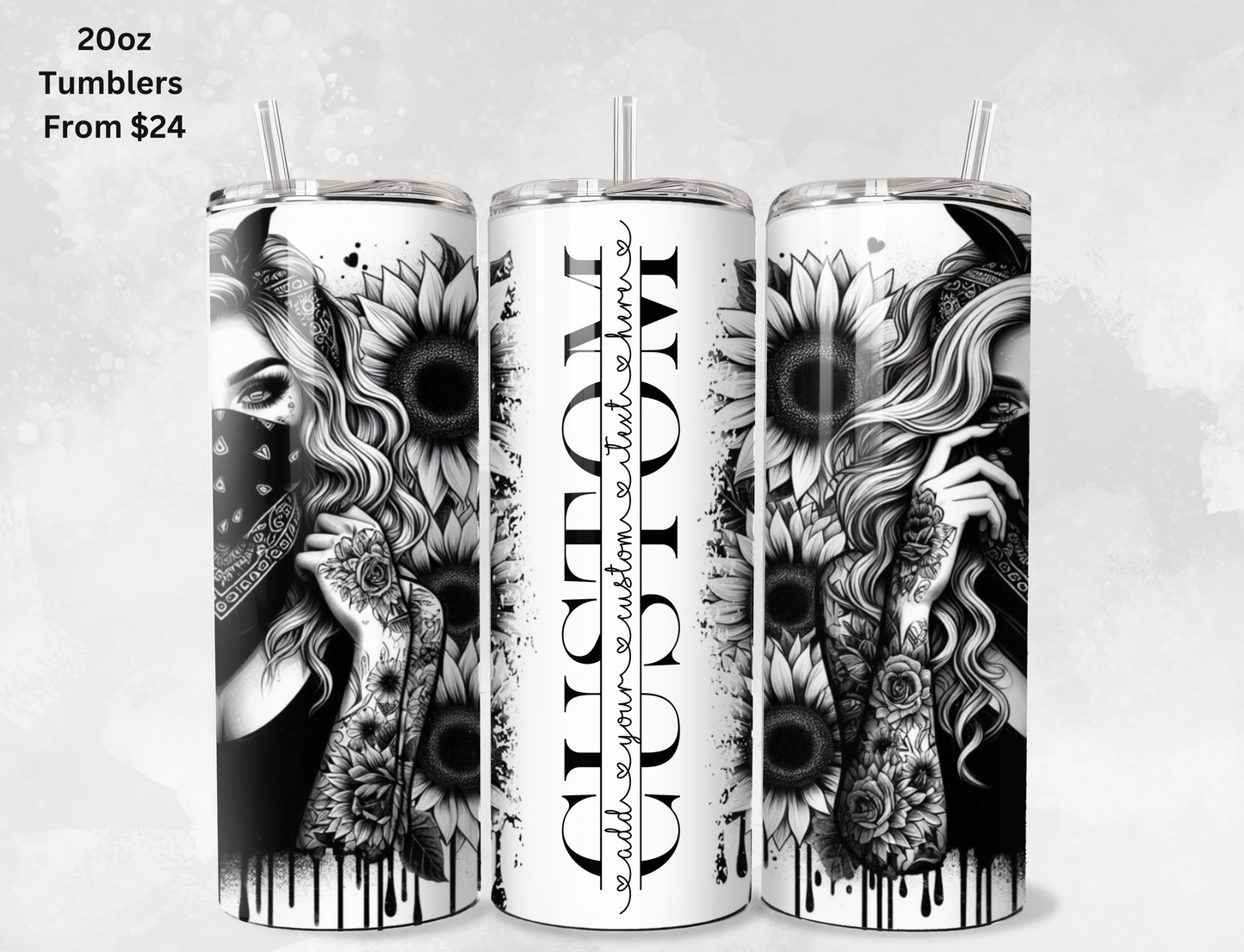 Custom Name Tumblers - 20oz & 30oz