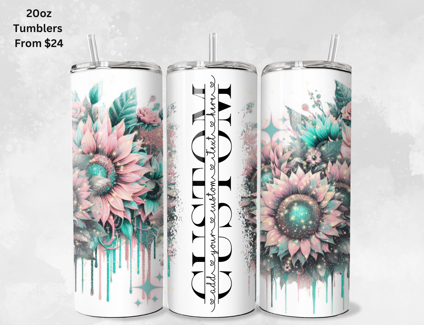 Custom Name Tumblers - 20oz & 30oz