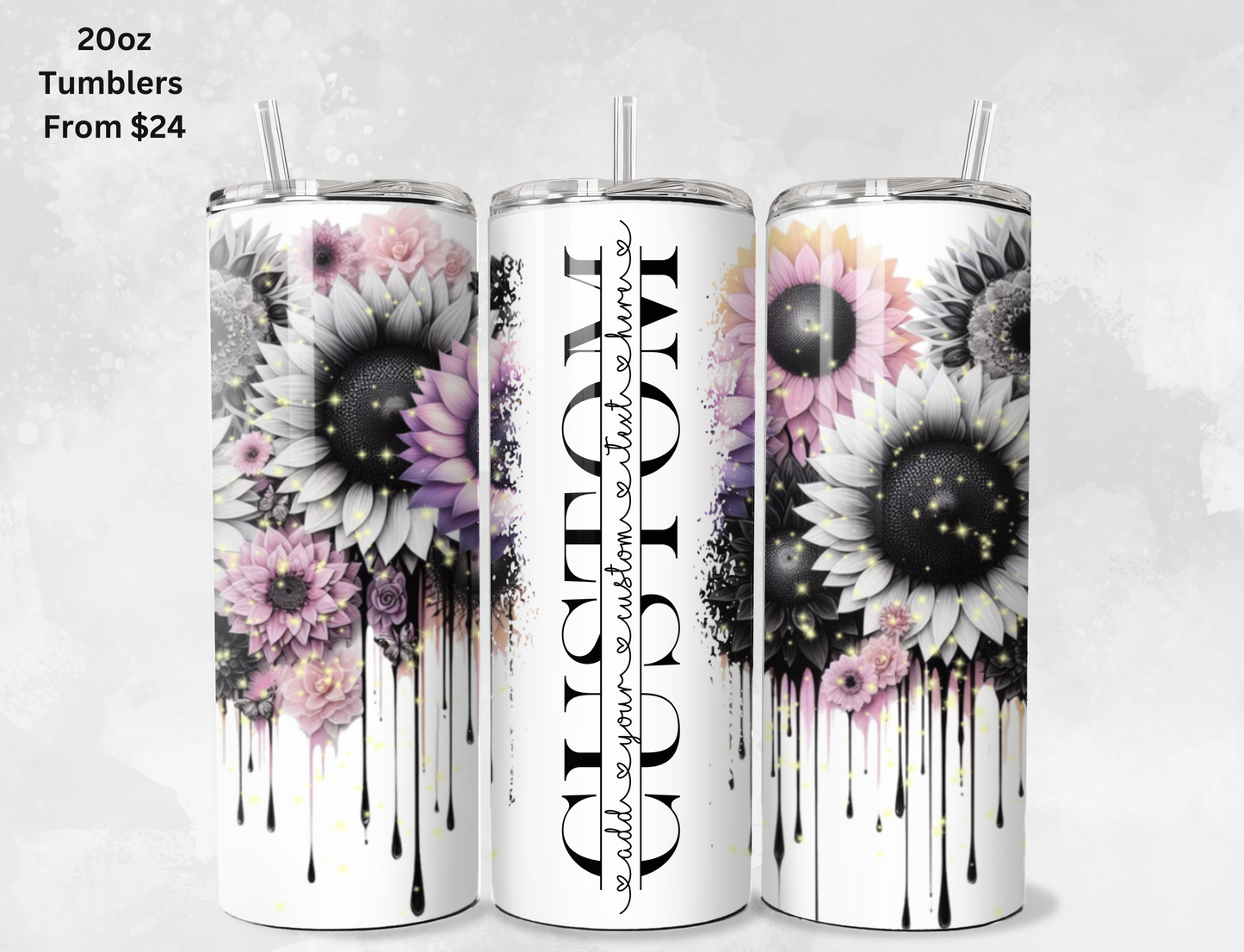 Custom Name Tumblers - 20oz & 30oz